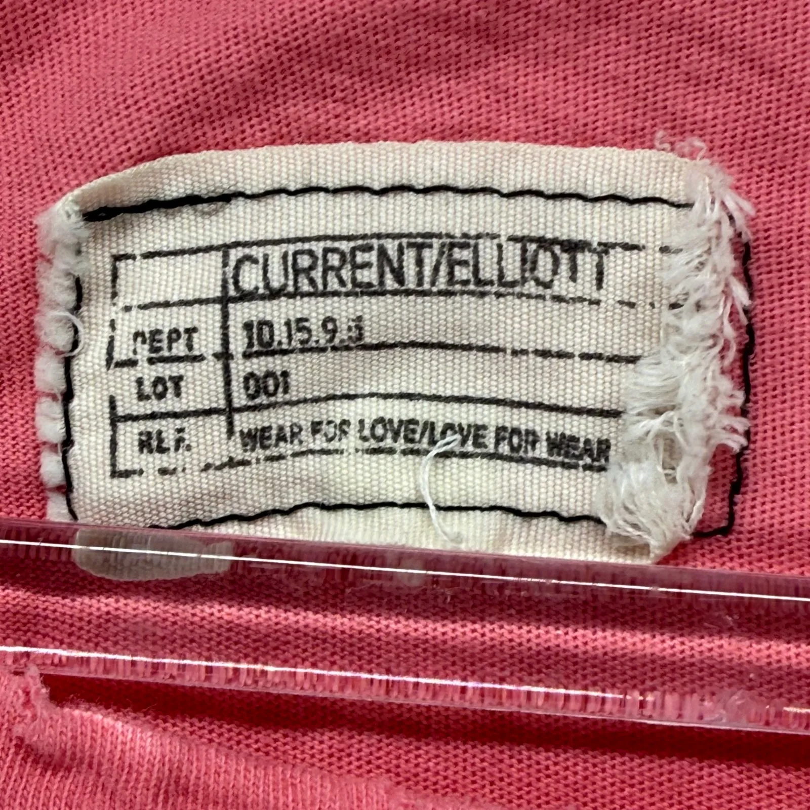 Current/Elliott Tank Top Sleeveless Everyday Wear Pink‎ Cotton Blend M READ - Image 6