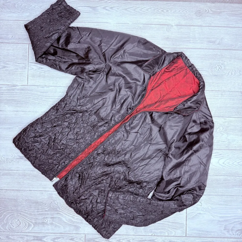 UBU 202S Milan Reversible Jacket red and black with flip zipper xl - Image 9