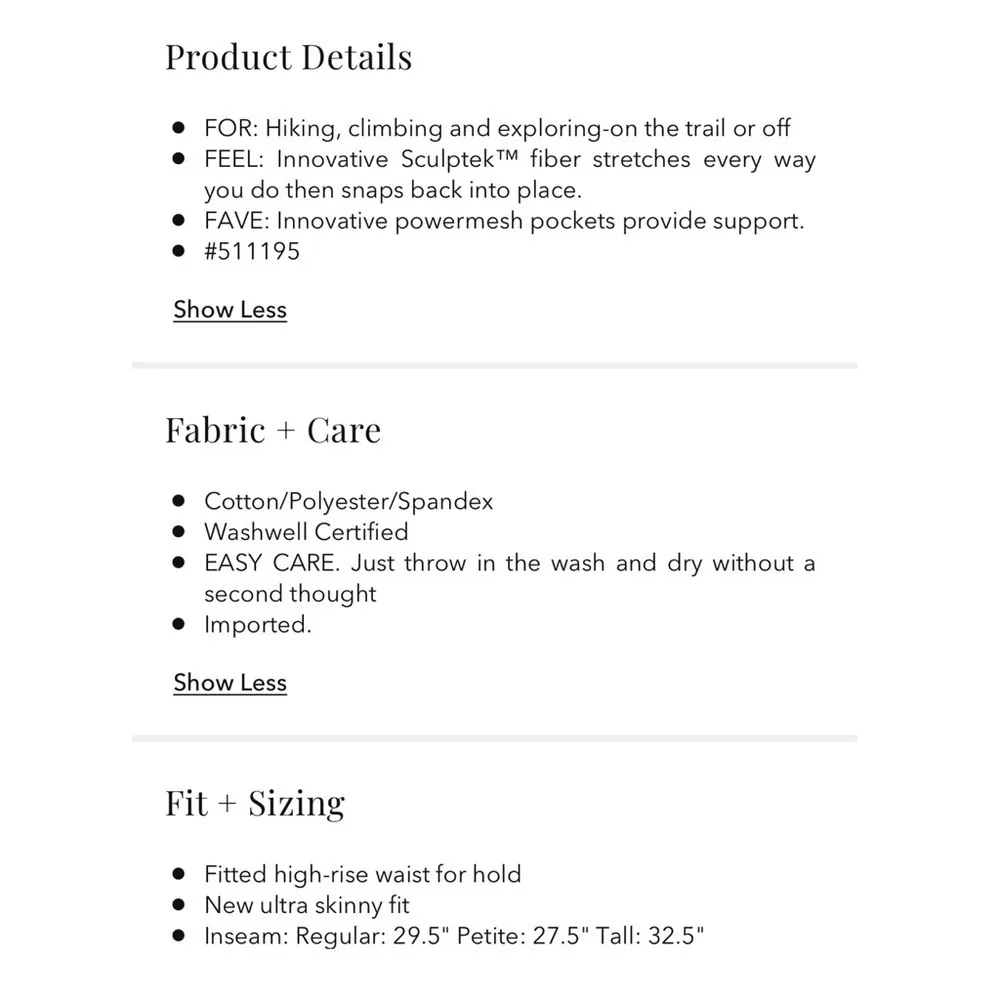 ATHLETA Gray Sculptek Skinny Jeans Size 6 - Image 14