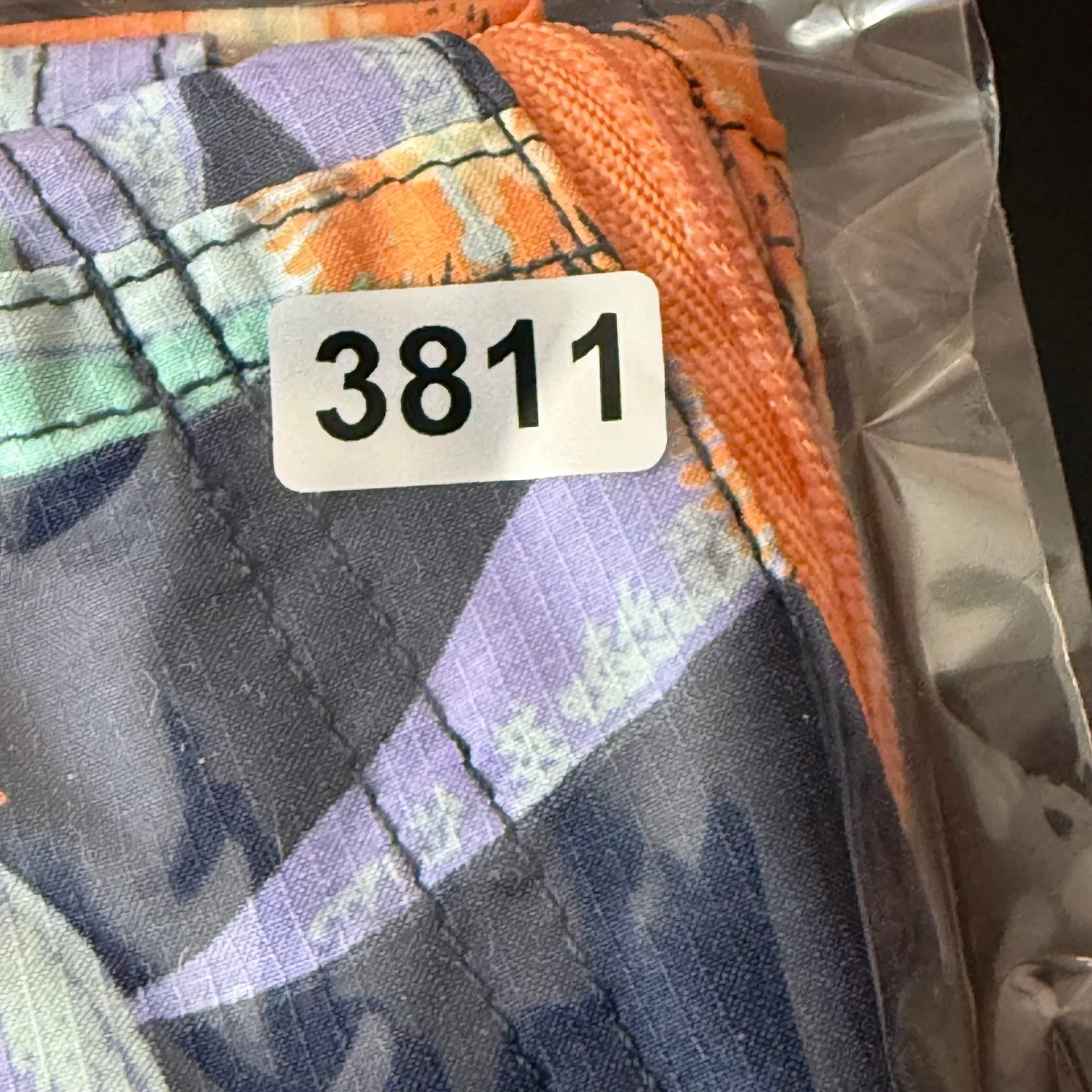 Patagonia Baggies‎ Board Shorts Floral Print Swim Trunks Orange Blue Size 14 - Image 11