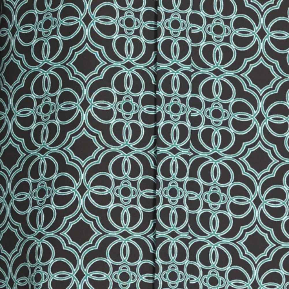 💕TORY BURCH💕 Massey Shirt Dress  ~ 100% Silk Black Pompidou 2 - Image 6