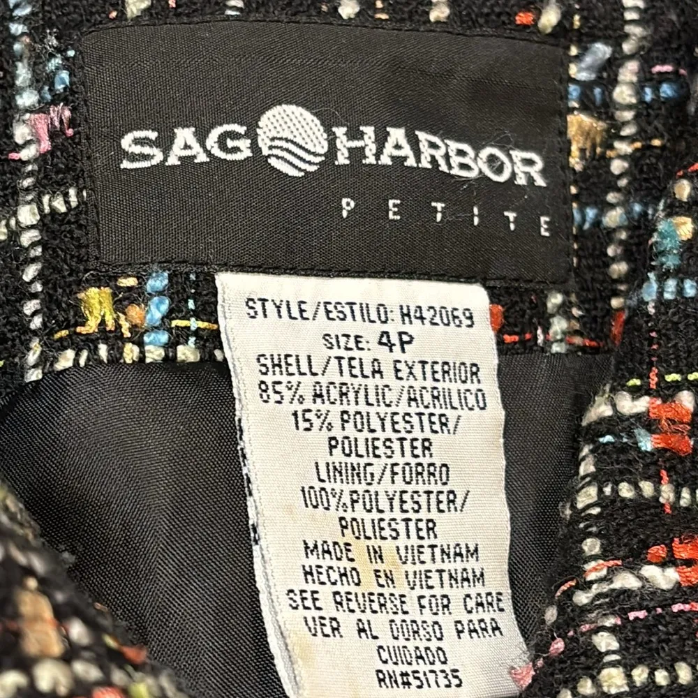SAG HARBOR PETITE Blazer in size 4P - Image 5