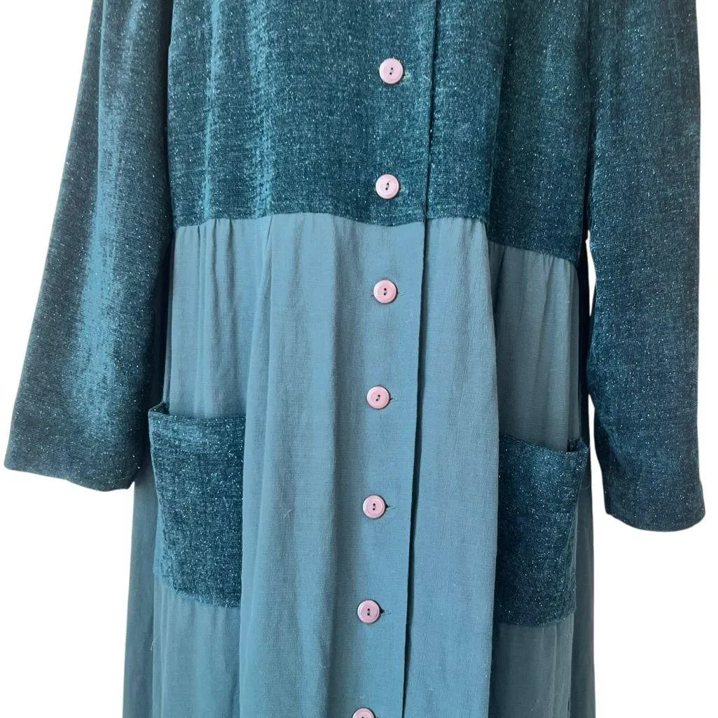 Vintage Jessica Howard Woman Button Down Dress - Image 3