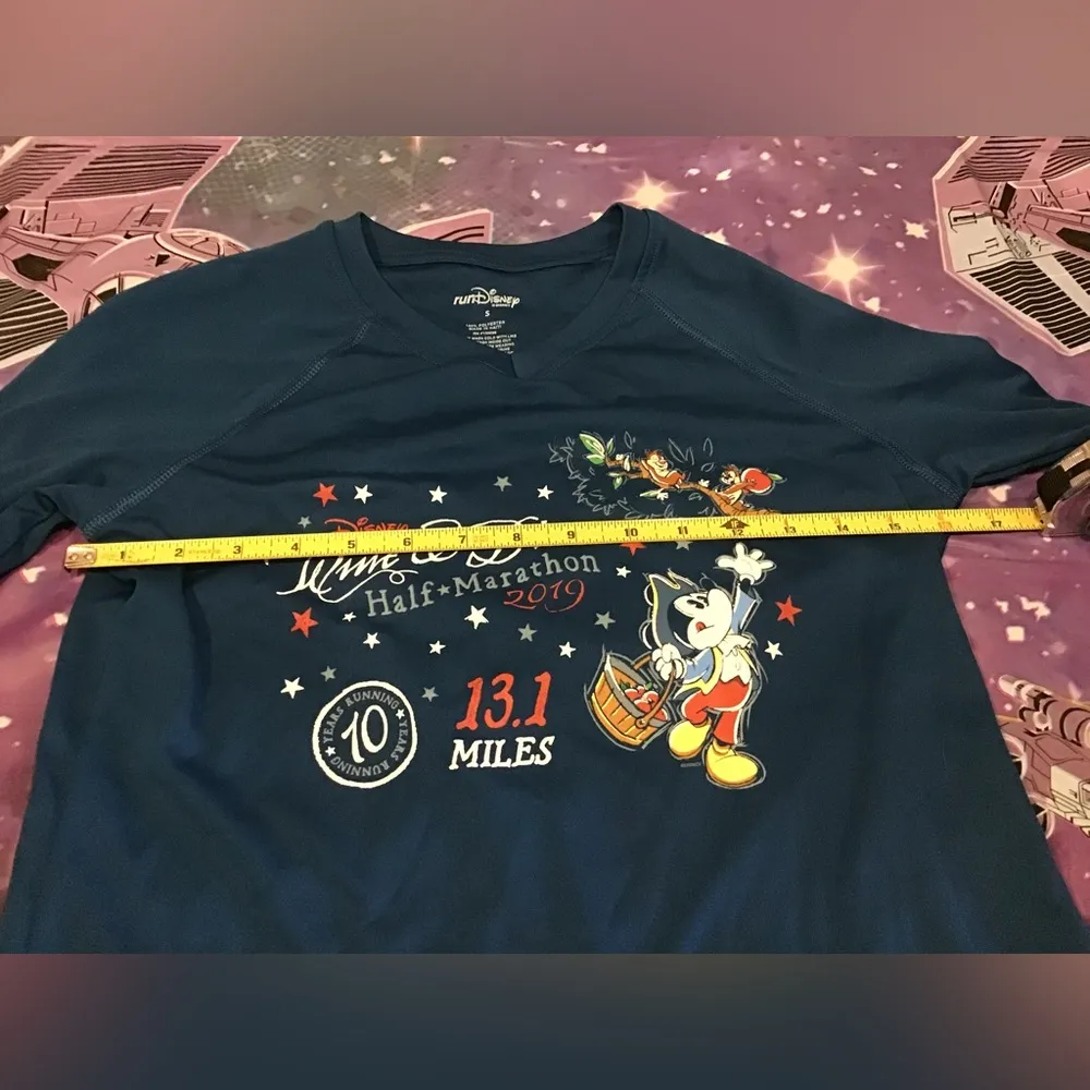 Run disney wine & dine 13.1 mile half marathon 2019 LS shirt - Image 6