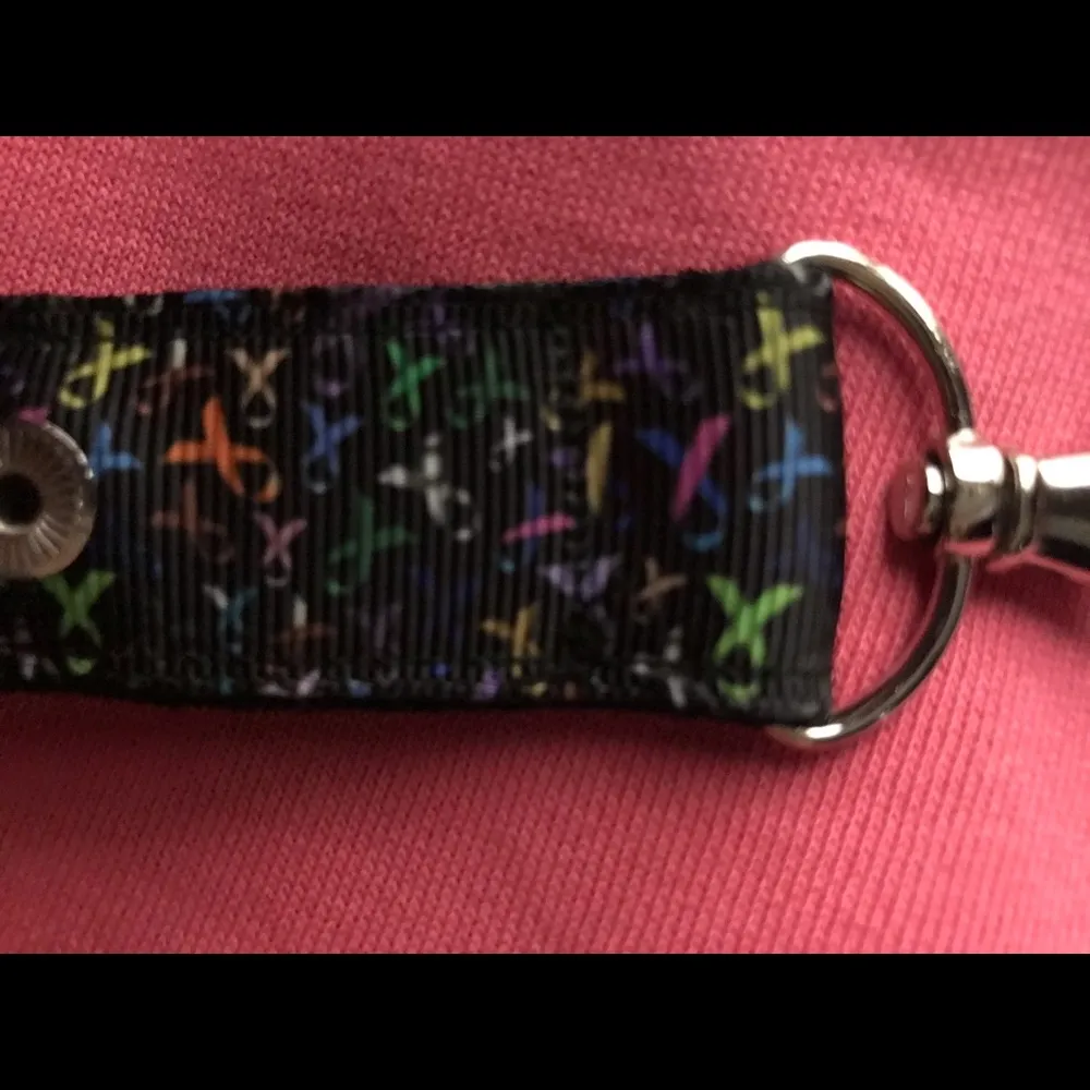 Disney Mask Holder - Themed Autism Awareness - Can be used as a bag charm - Image 3