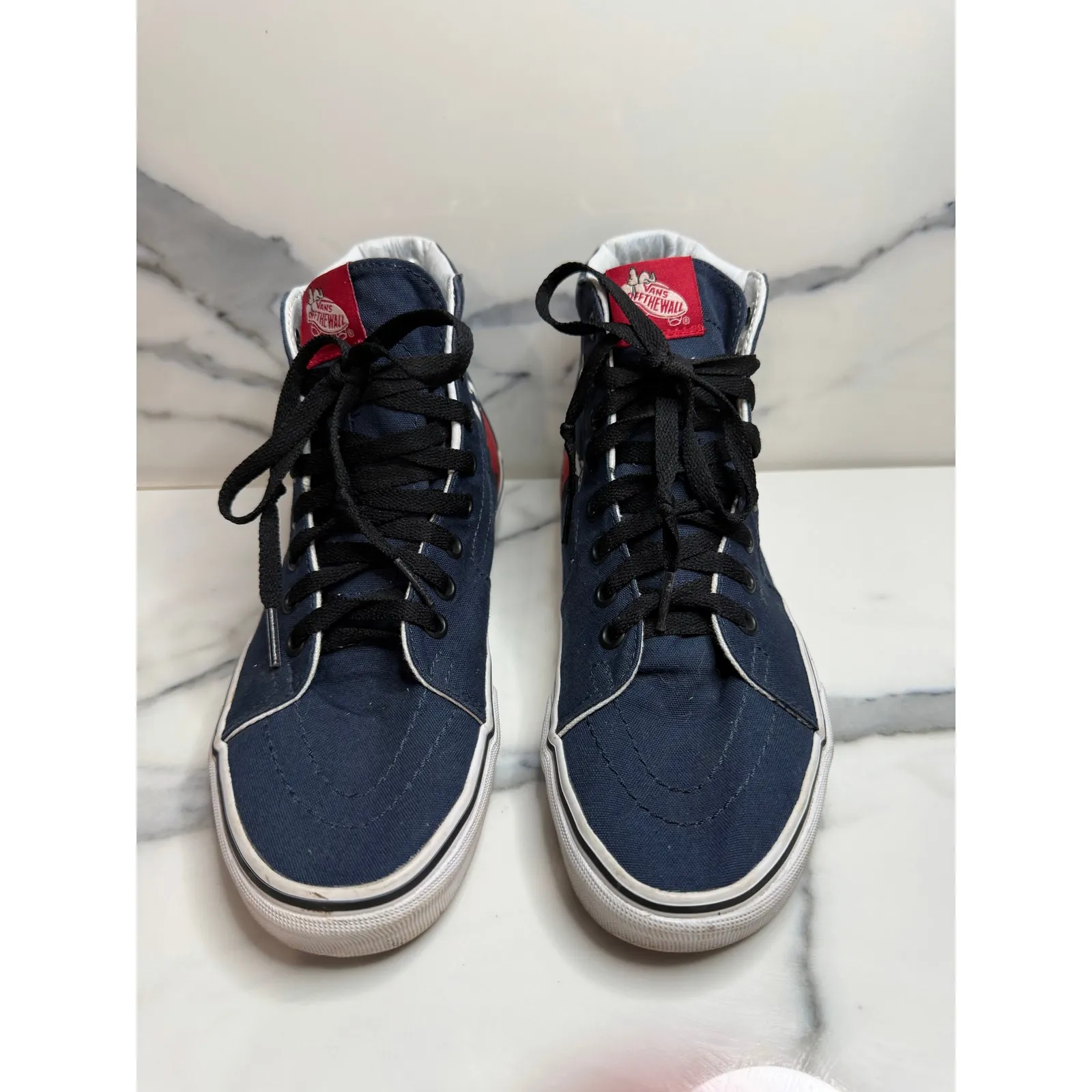 Vans x Peanuts SK8-Mid Reissue V Flying Ace Shoes Mens Sz 7 Wms Sz 8.5 Snoopy - Image 2