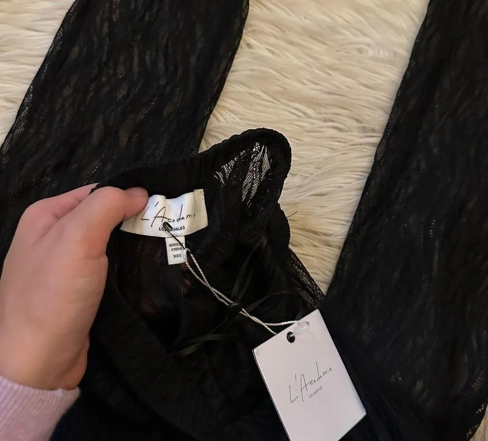 L’Academie Saoirse Legging In Black - Image 4