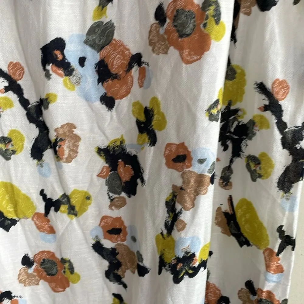 M.M.LaFleur The Gali Dress Meadow Print Linen - Image 5