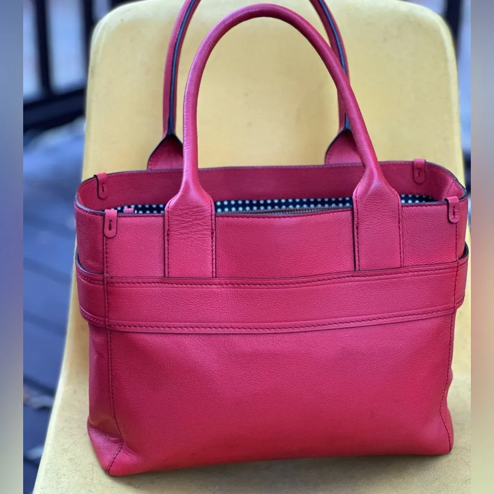 Kate Spade Red Bow Leather Purse - Image 15