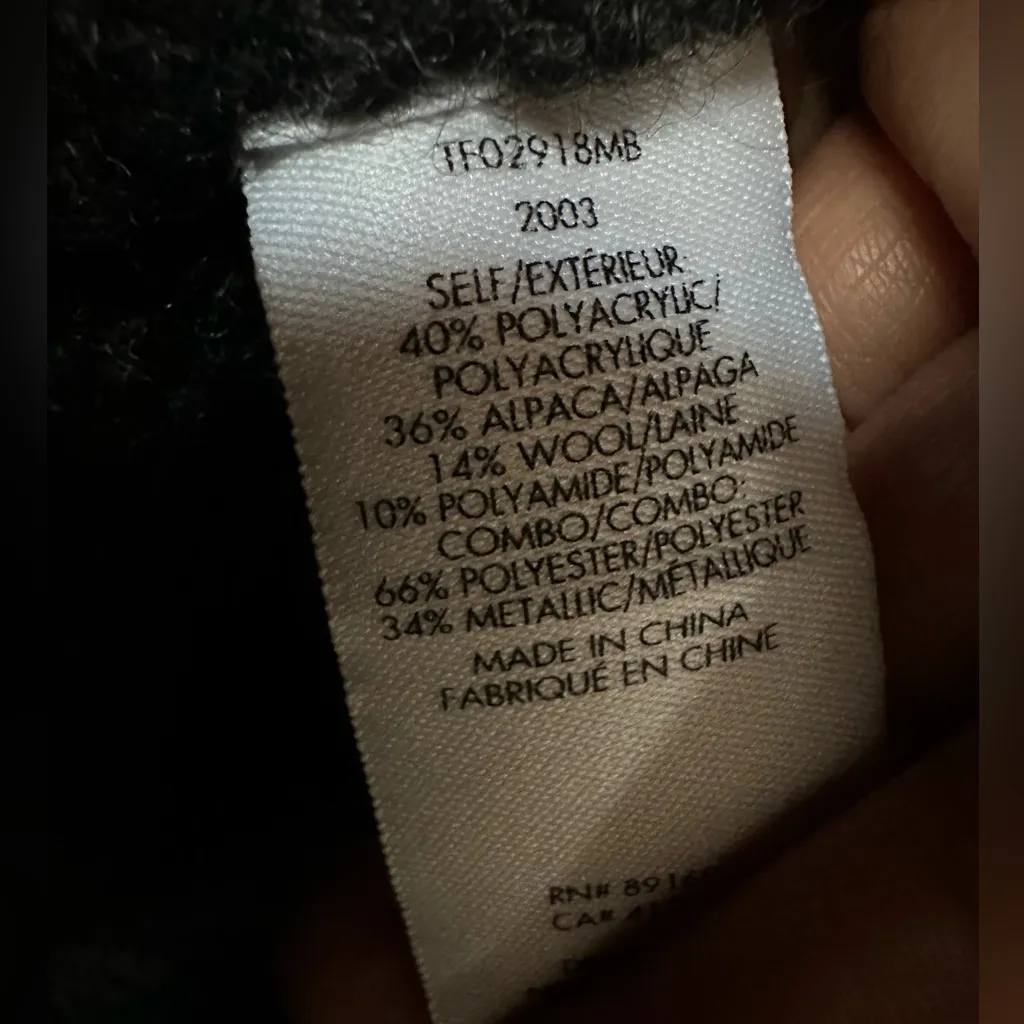 Derek Lam 10 Crosby grammer Diagonal Turtleneck Sweater size small - Image 7