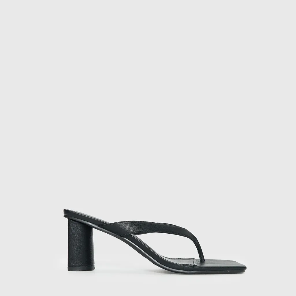 Princess Polly The Mona Heels Black - Image 5