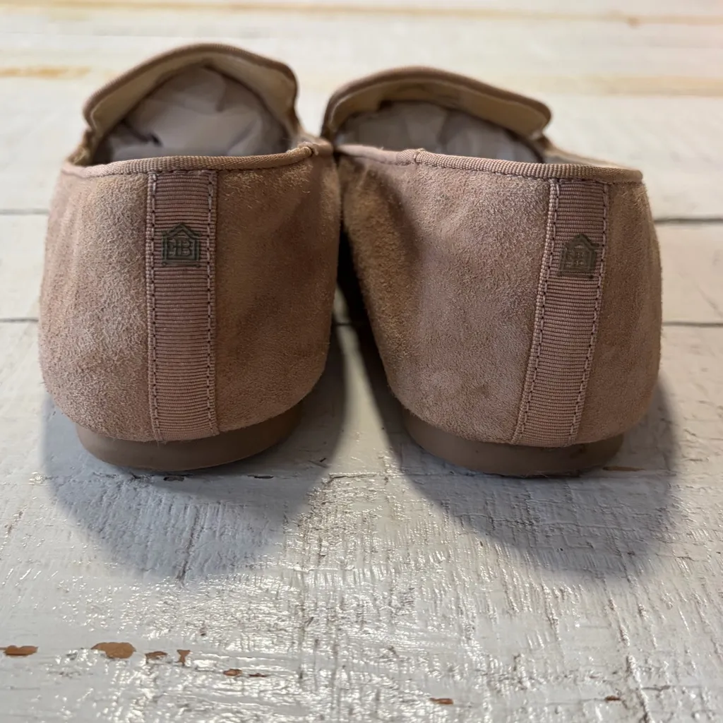 Birdies the Starling Loafer size 7 Taupe Beige Tan Suede Slip On Flats - Image 6