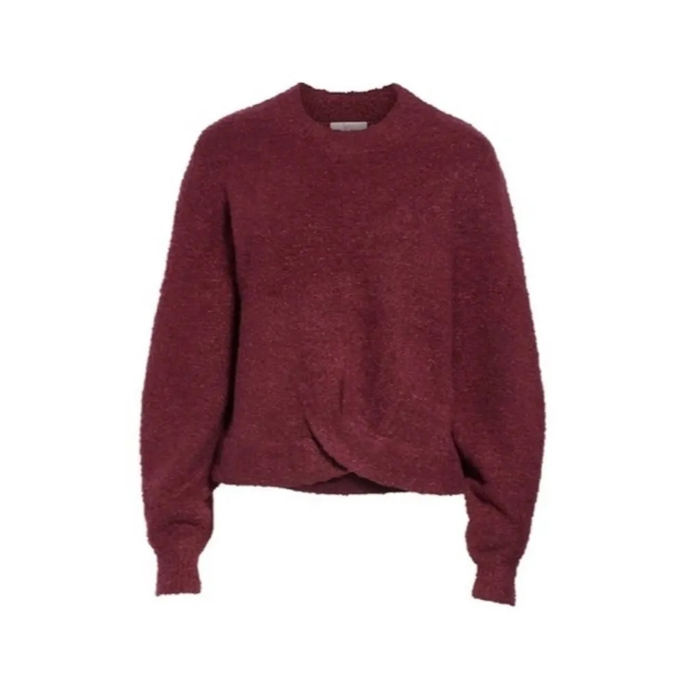 Joie • Stavan Metallic Detail Crewneck Sweater Blackberry - Image 83
