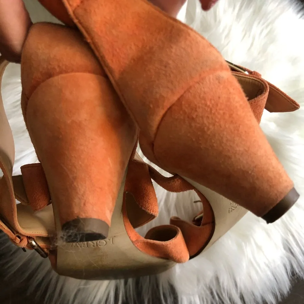 J.Crew  | Lucca Suede buckle heeled Sandals - Image 24