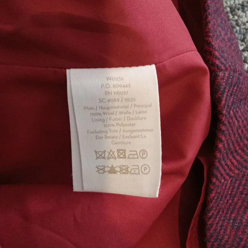 Boden British Tweed Albany Herringbone Wool A Line 50s Inspired Dress 4 - Image 5