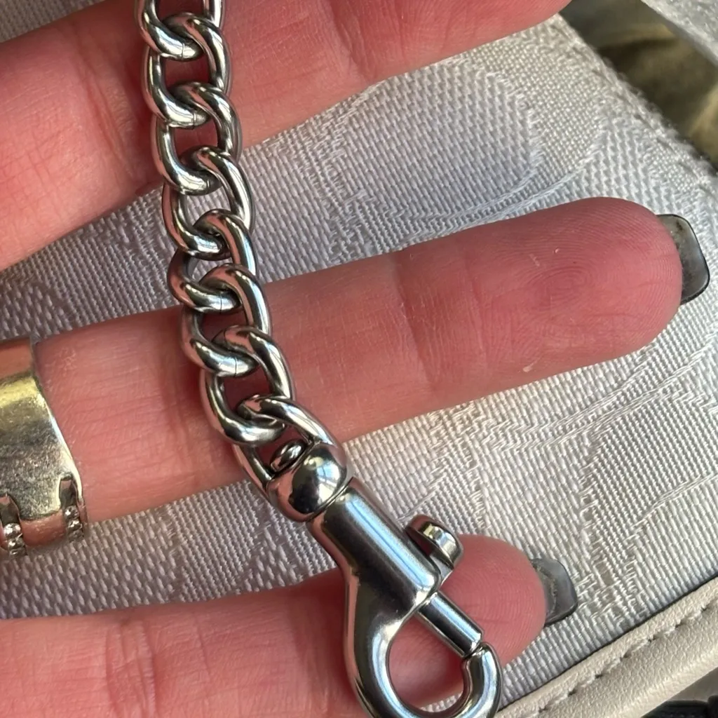 Authentic COACH 1941 Signature jacquard/Glovetanned turnlock zip  Crosby/Clutch - Image 7