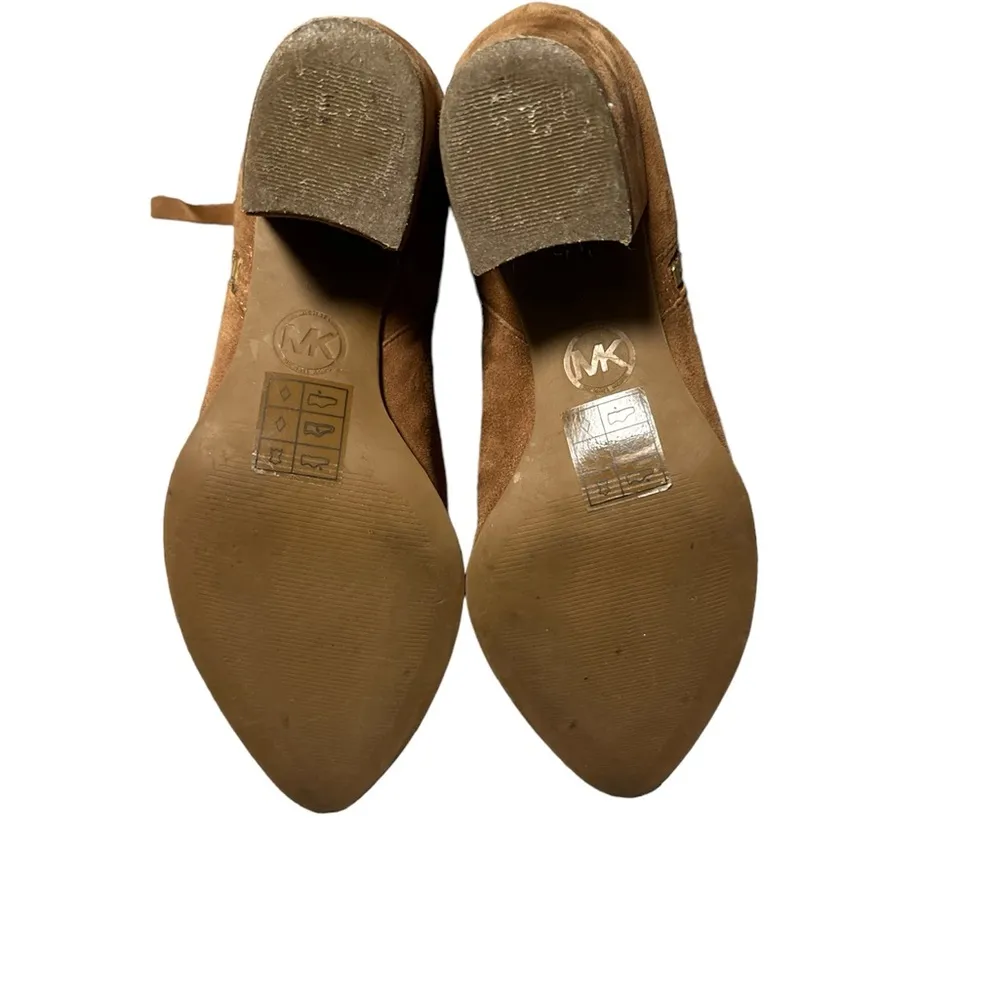 Michael Kors  Brown Suede Bootie Size 6 - Image 4