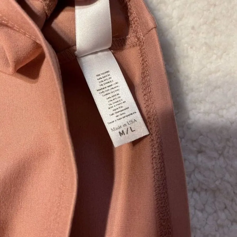 OTL Nude Cropped Bralette Tank NWOT Size M - Image 8