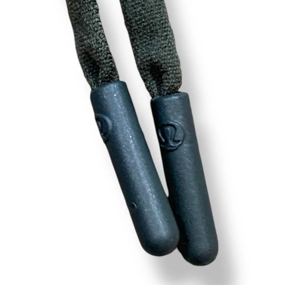 Lululemon Stretch High Rise Jogger Pants Olive Green Size 4 Paperbag Waist - Image 4