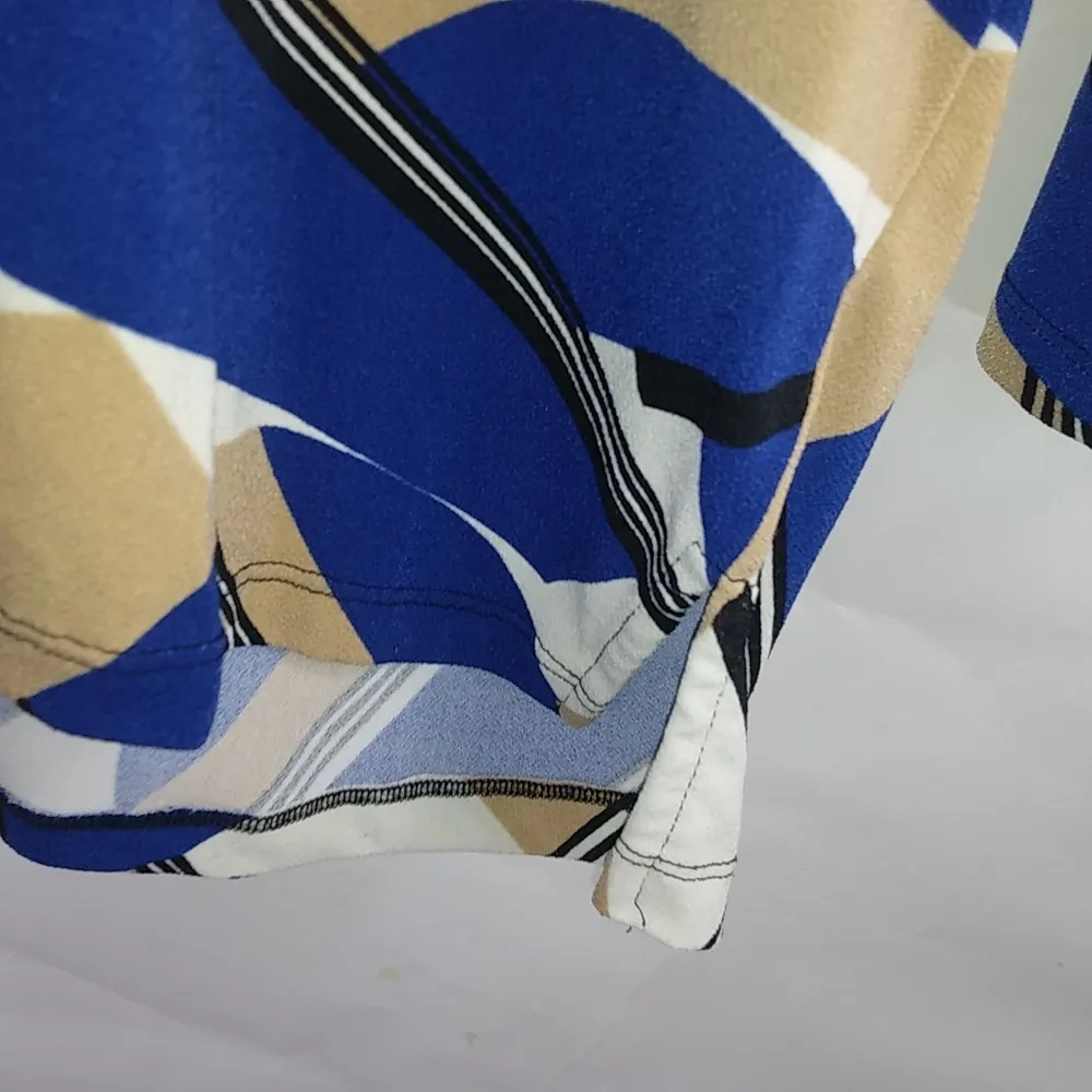 Alfred Dunner 1X Beaded Lapis Gold Top Plus Blue - Image 4