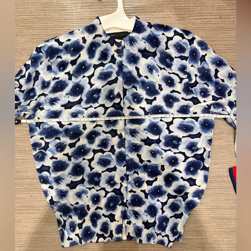 NWOT MARC BY MARC JACOBS Cardigans In Pastel Blue/XS - Image 6