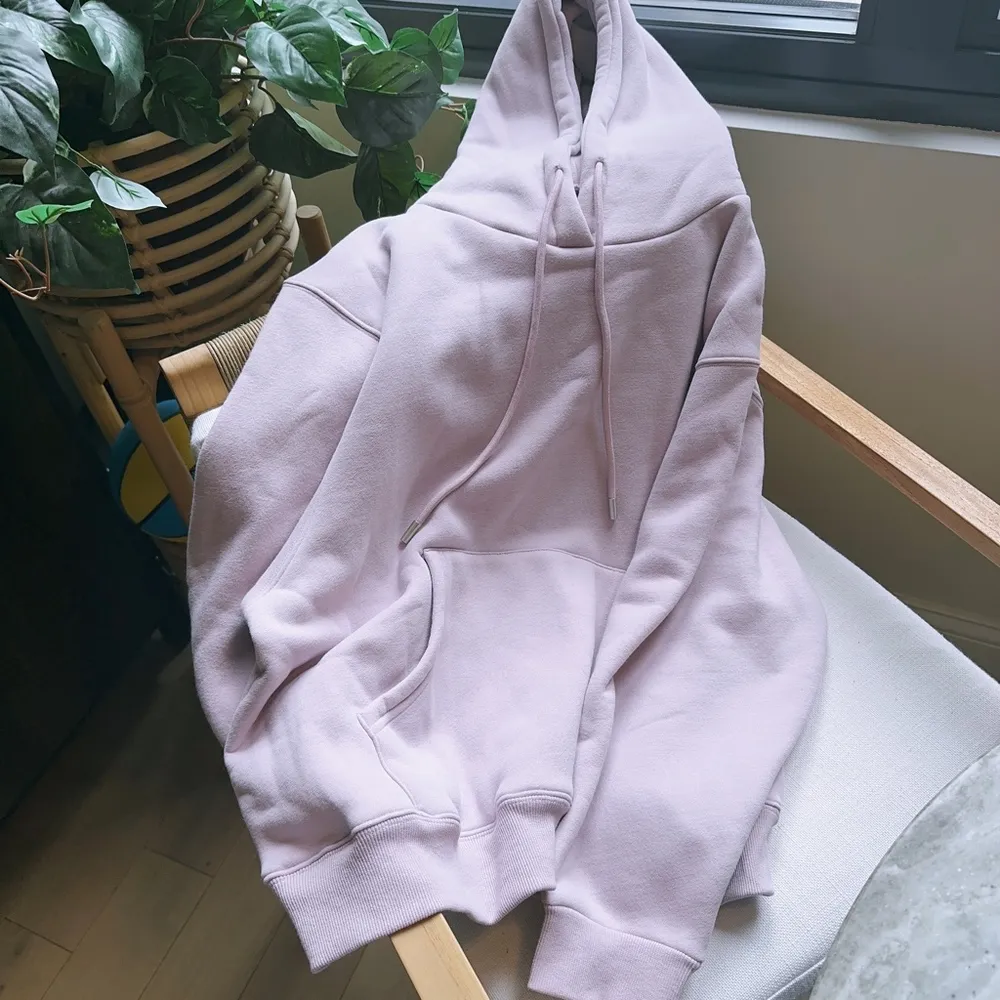 Light Lilac Fleece Hoodie - Image 8