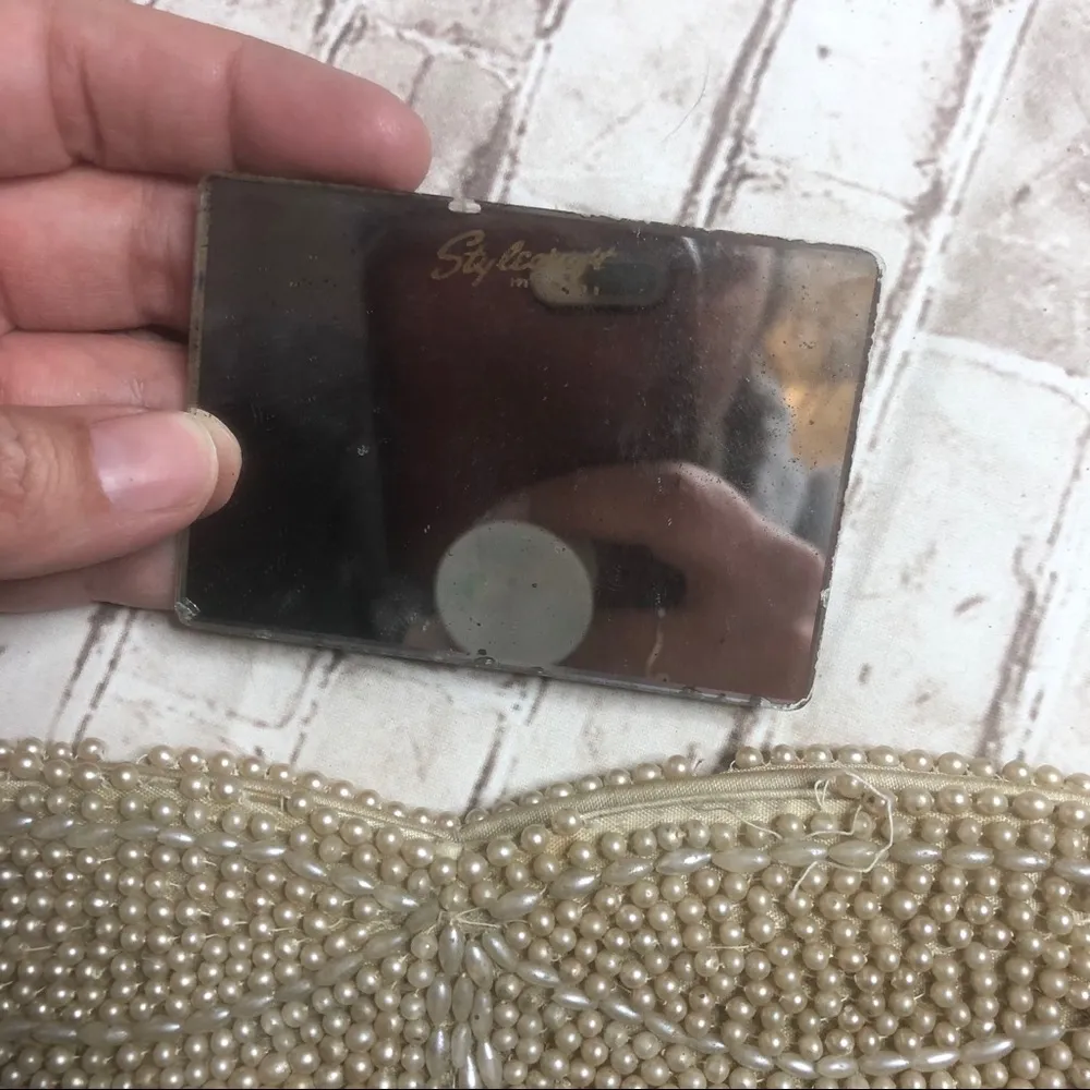 Vintage Pearl Clutch - Image 2