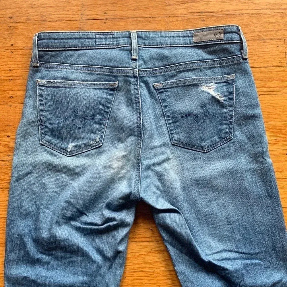 AG Adriano Goldschmied The Stevie Ankle Distressed Jeans Women’s‎ Size 28R - Image 10