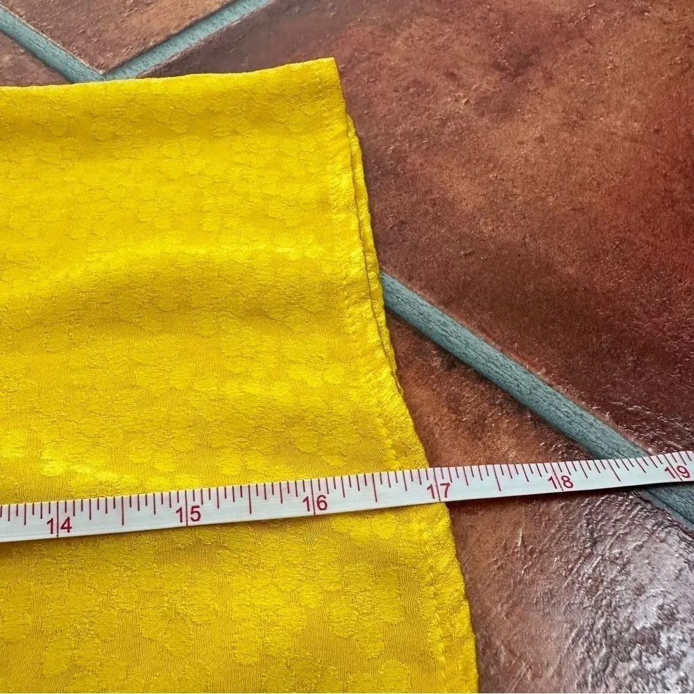 The Andamane Camilla Floral Jacquard Mini Skirt Gold Size 0 - Image 7