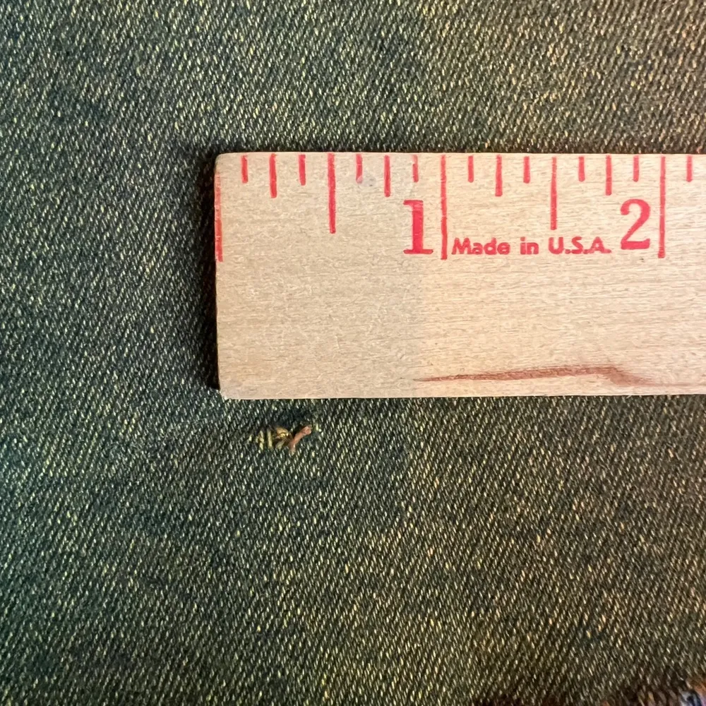 Jordache Vintage Women's Yoke Front Art to wear Tie Dye Denim Skirt, Y2K|Size:28 - Image 5