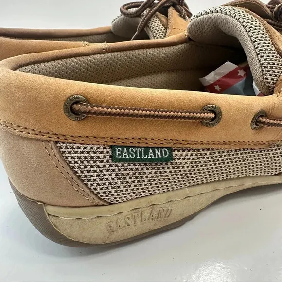 Eastland Women's Size‎ 9.5 M Solstice Brown Leather Comfort Cushioned Boat Shoes - Image 6