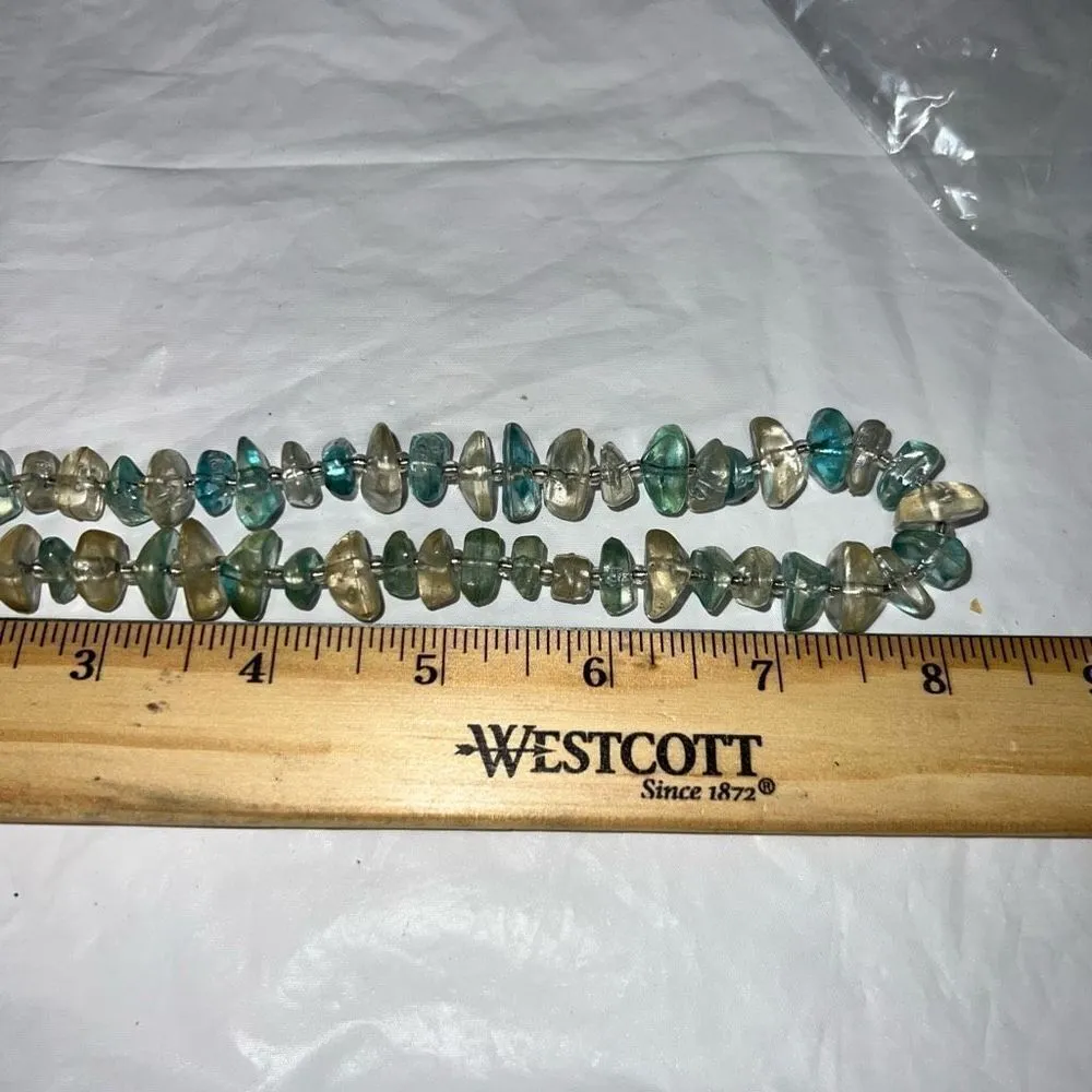 Vintage MCM Lucite Chunky Bead Necklace - Image 8