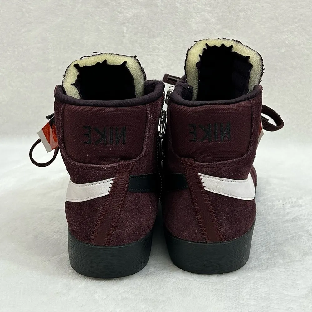 Nike Blazer Mid Rebel XX Burgundy Crush Sneakers Shoes BQ4022-600 Womens Size 8. - Image 6