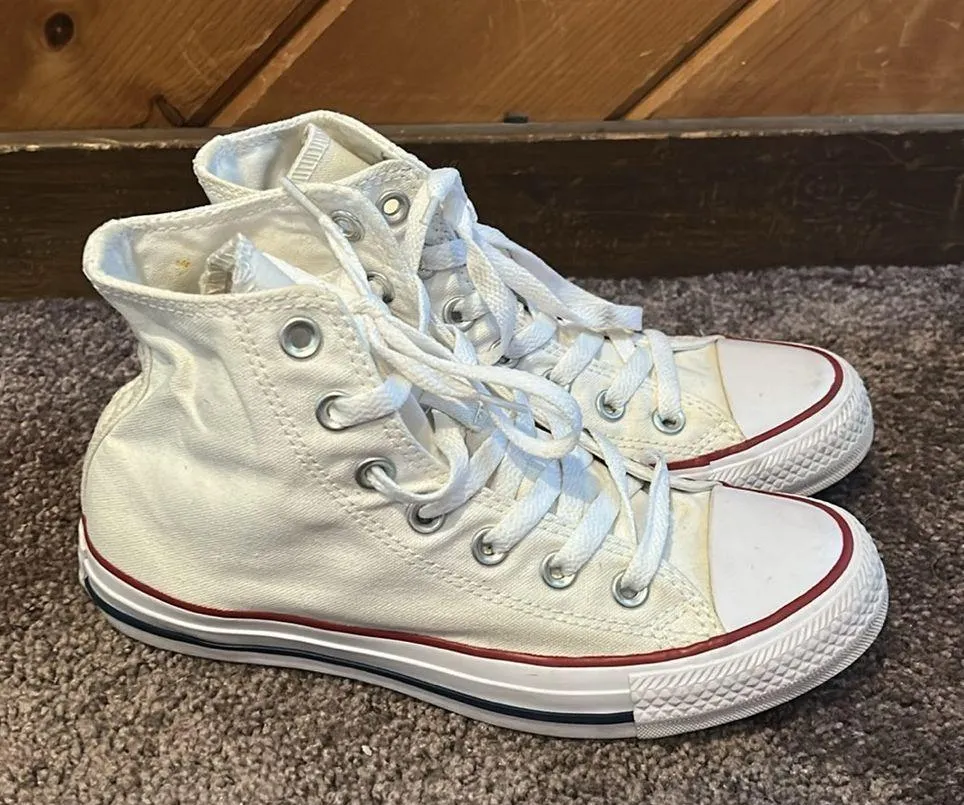 Converse Chuck Taylor All Star Canvas unisex high top OG white - Image 5