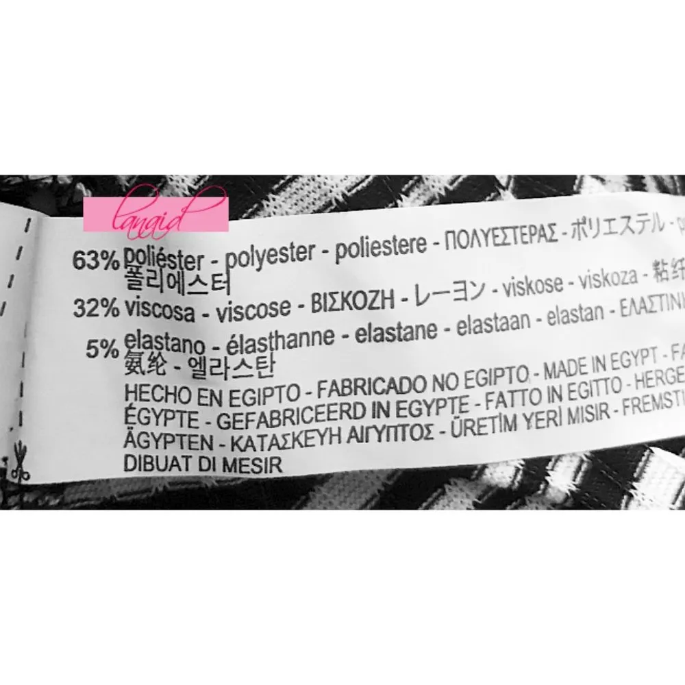 Off-The-Shoulder Striped Ribbed Stretch Top S - Image 6