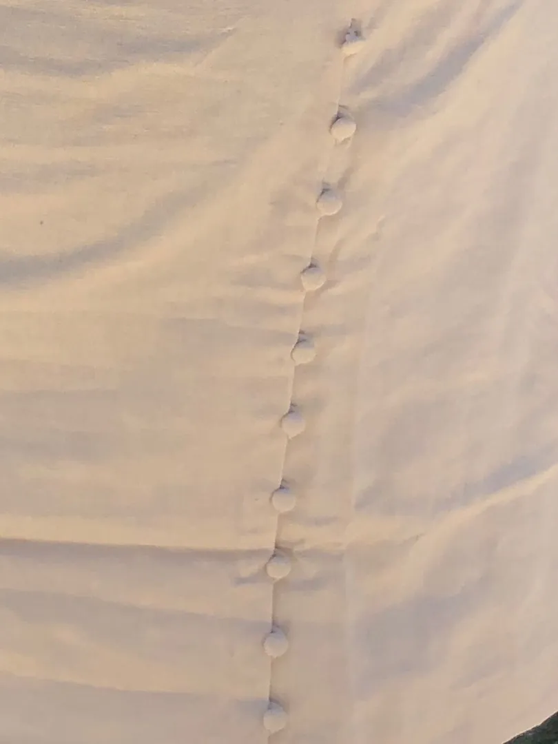 Button Slit Midi Skirt - Image 7