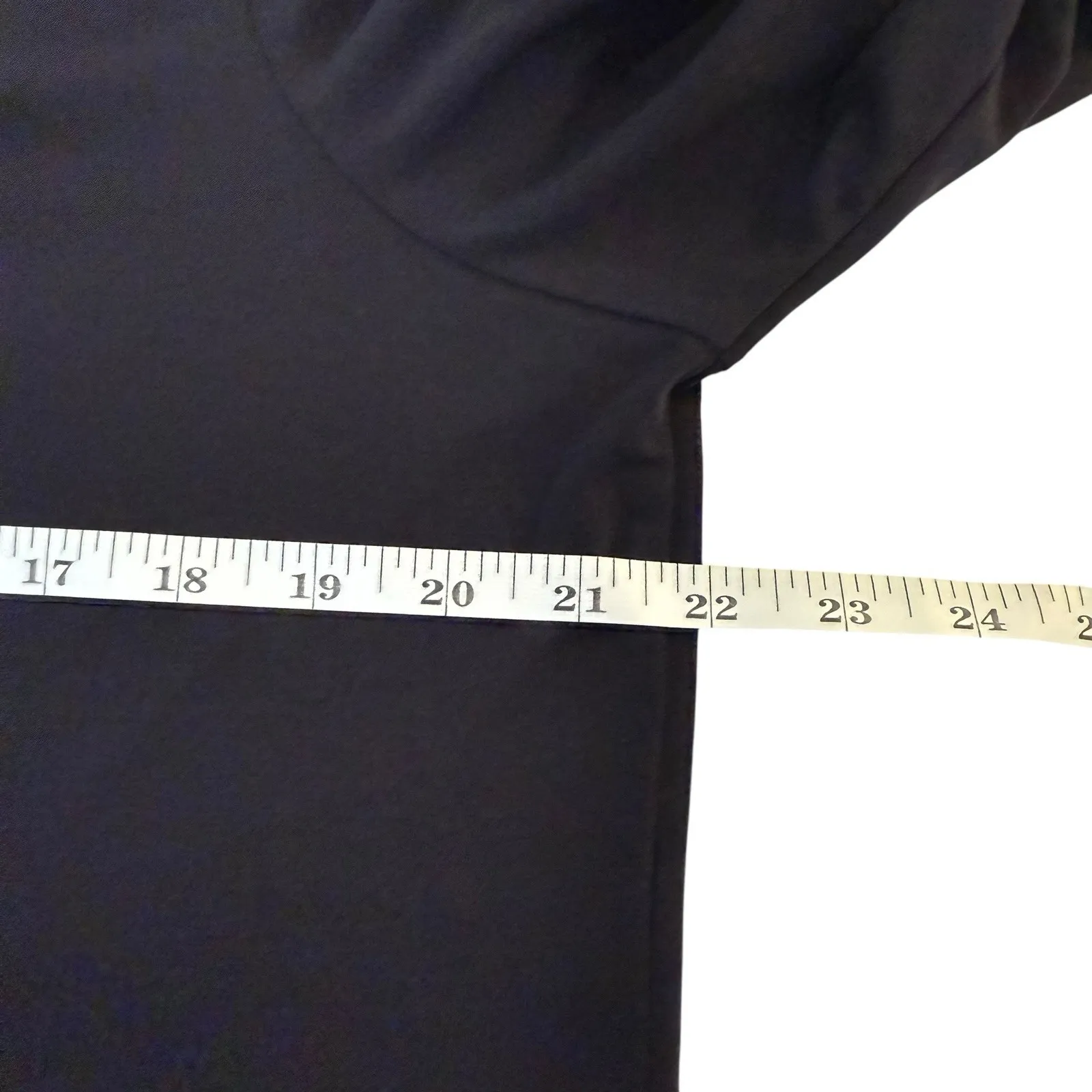 Athleta All Around Ruched Top Size XL Black Long Sleeve Lightweight Athletic Gym - Image 10