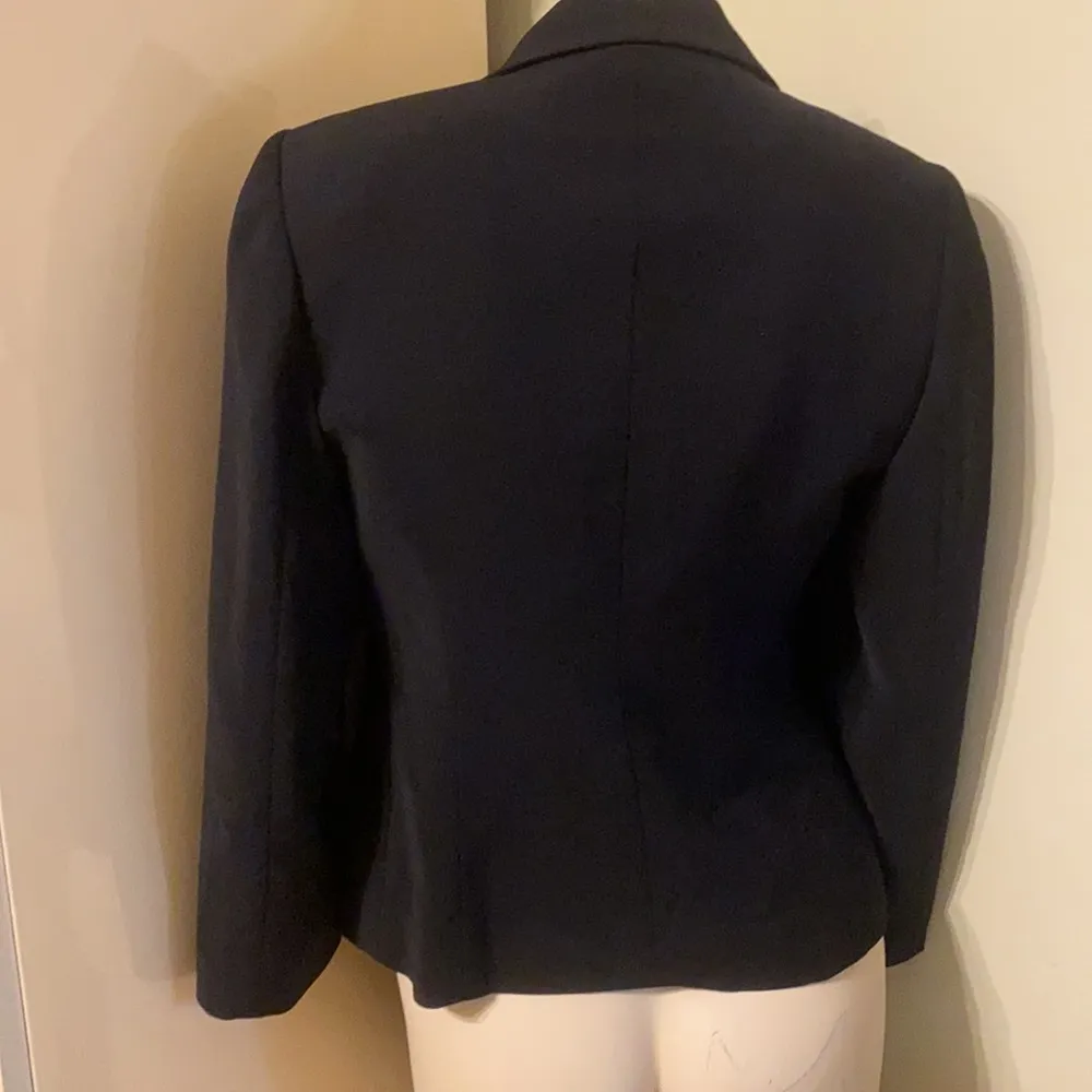 🛍LE SUIT BLACK BLAZER JACKET SIZE 6 PETITE🛍 - Image 4
