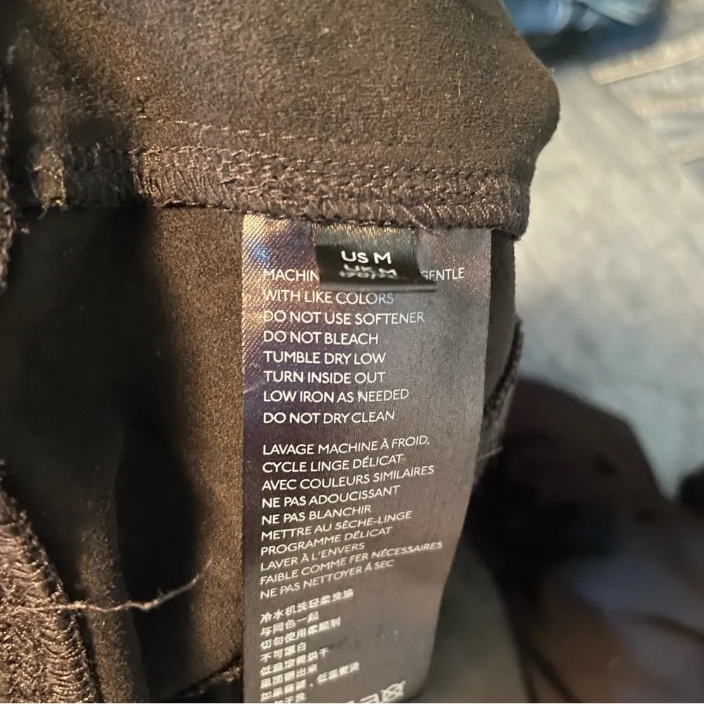 Free People Vegan Suede Skinny Pant Elastic Waist Size Medium - Image 6