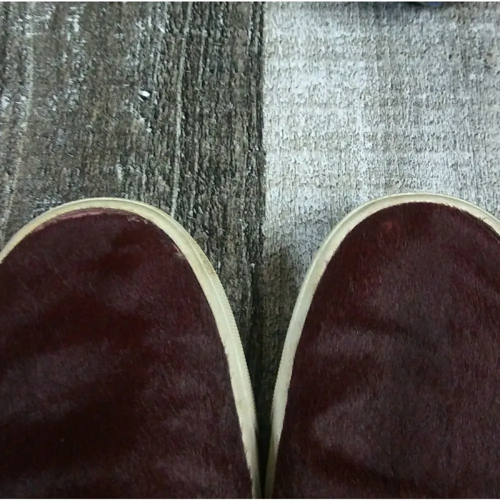 VINCE Berlin Sneaker Slip On Calf Hair Loafer 8.5M - Image 8