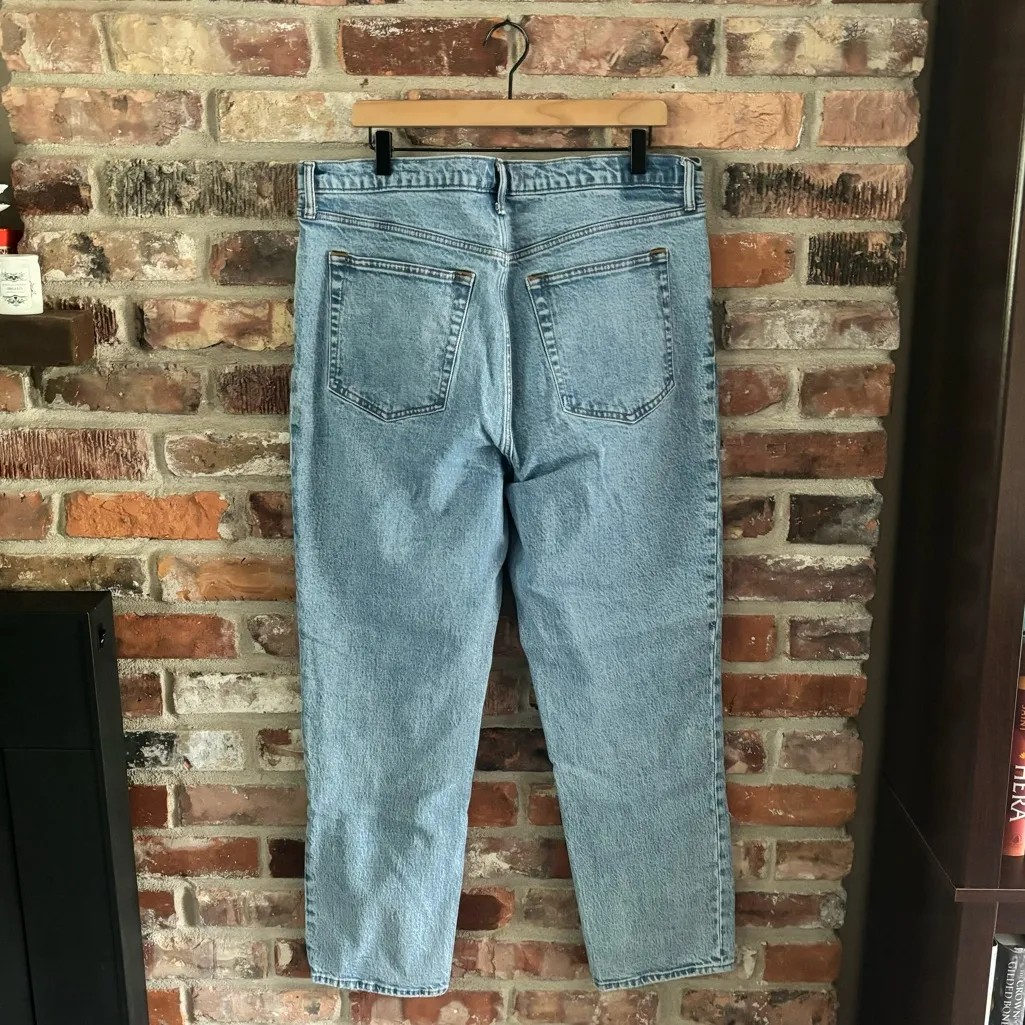 Abercrombie 90s Straight Ultra High Rise Jeans, 18 / 34 - Image 6