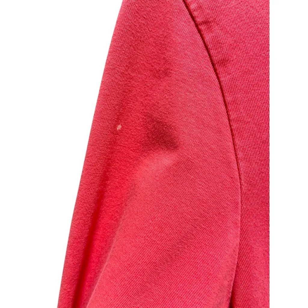 Vineyard Vines Hooded Whale Logo Back Hit Tee Shirt Melon Size M Coastal Casual - Image 9