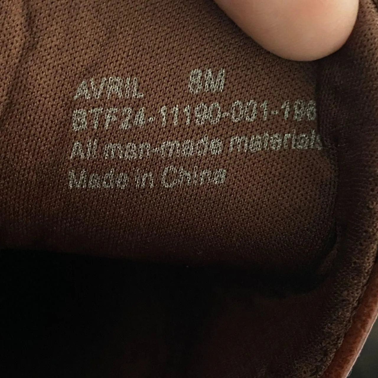 Baretraps Avril Ankle Boot  Western Burgundy Red Croc Studded Booties US 8 NEW - Image 8