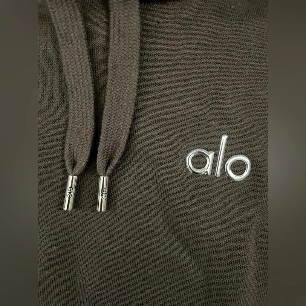 ALO Yoga NWT Accolade Hoodie Expresso Color Size XS - Image 11