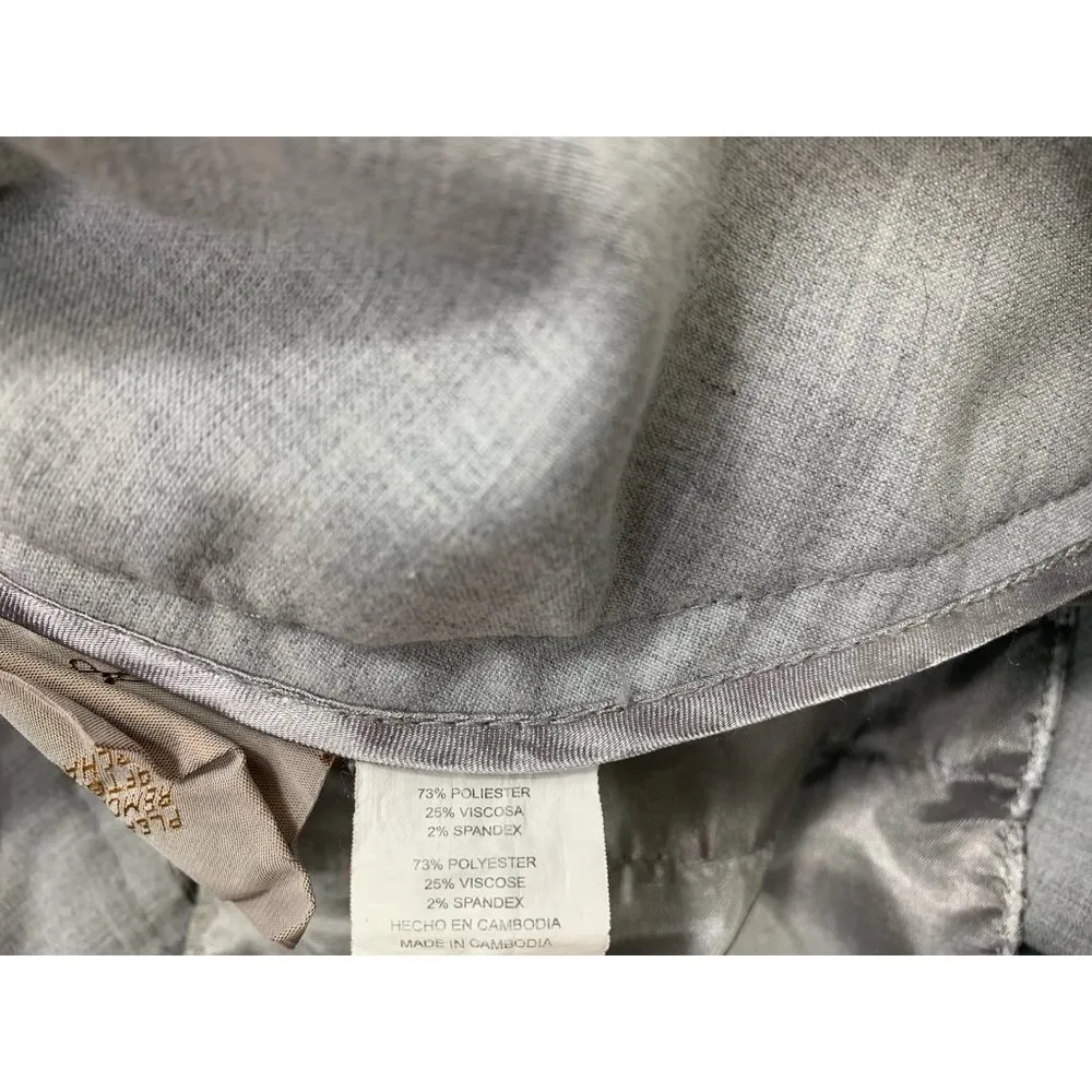 Daisy Fuentes Women's Light Grey Dress Pants - Image 5