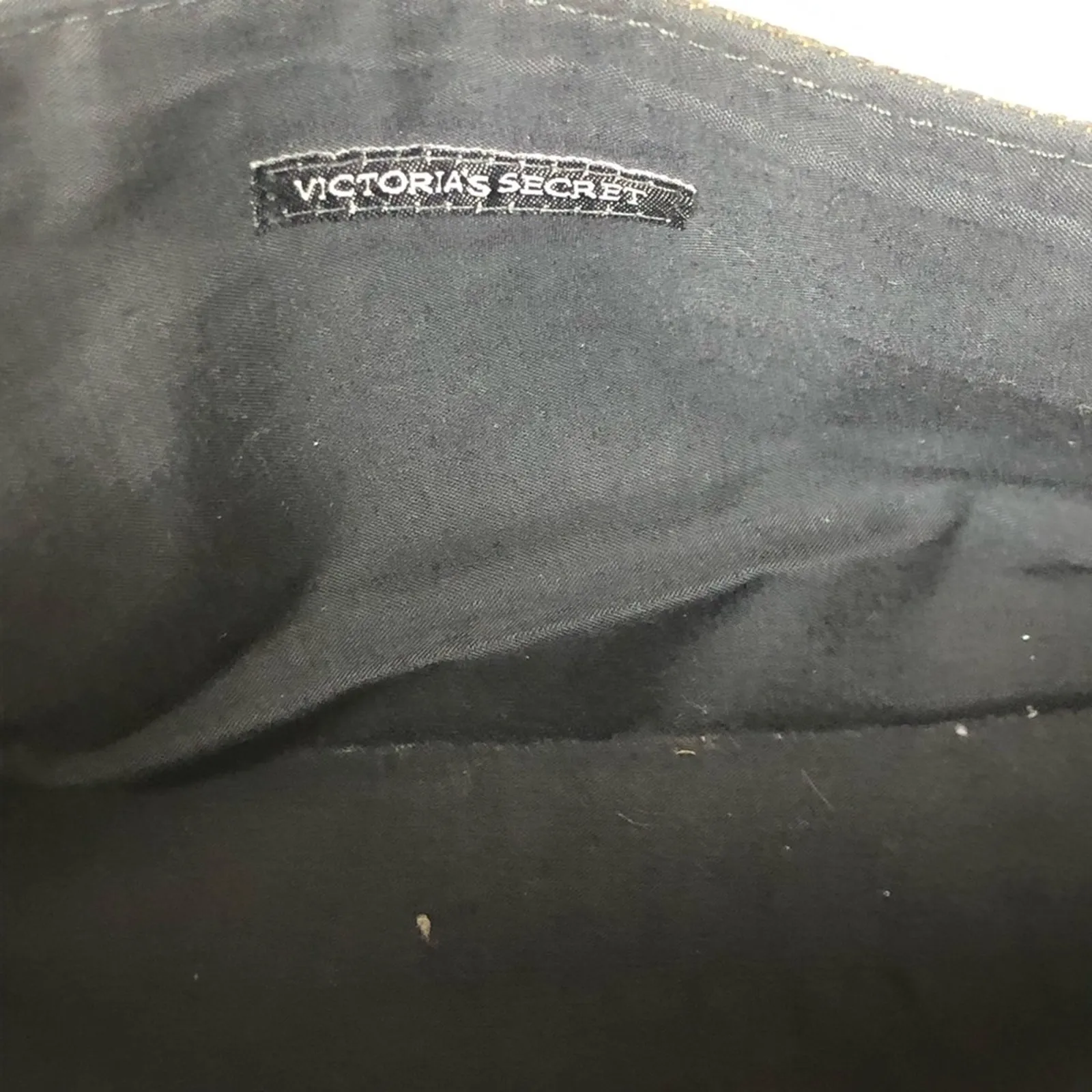 Victoria’s Secret Vintage Y2K Denim Mini Handbag Rainbow Stripe Retro - Image 12