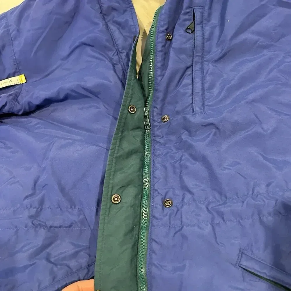 VTG LL Bean Penobscot Parka Jacket Women's S Full Zip Coat‎ Hood USA Made - Image 5