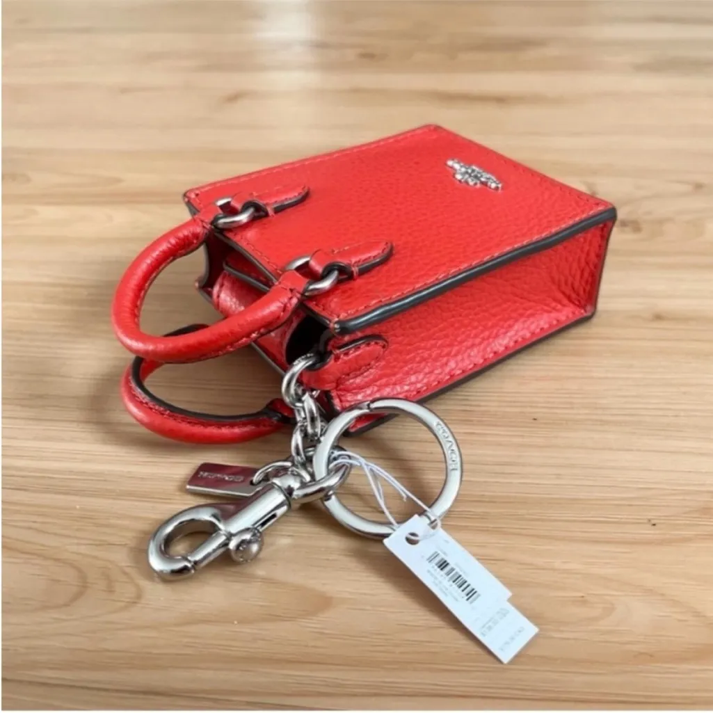 Coach  North/South Mini Tote Bag
Charm # CU280 - Image 4