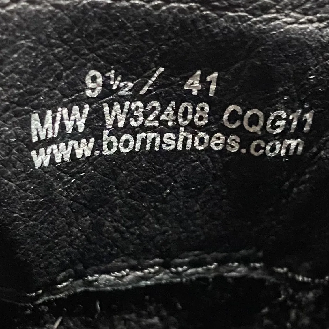 BØRN Milari Women’s Black Leather Tall Riding Boots Size 9.5 Chunky Heel Zip - Image 11