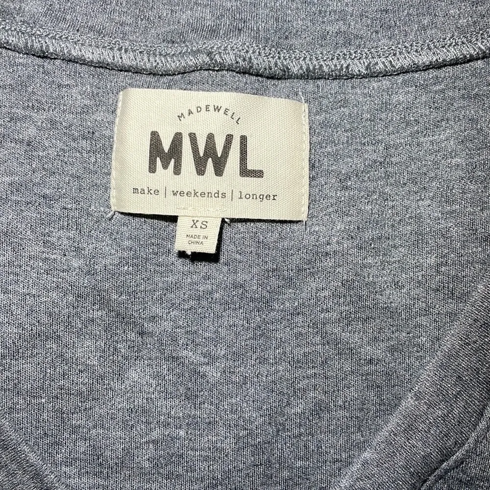 Madewell Breeze Drawstring Shorts‎ Romper Gray Size XS - Image 6